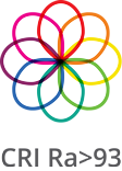 Indice de rendu de couleur (C.R.I.) du ruban LED: CRI Ra>93