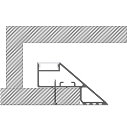 Installation profilé pour rubans led