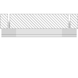 Installation profilé pour rubans led