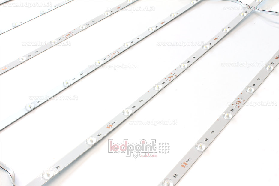 Bande LED en aluminium 2835 24V IP20 3000-3200K Bande LED en aluminium 2835 24V IP20 3000-3200K