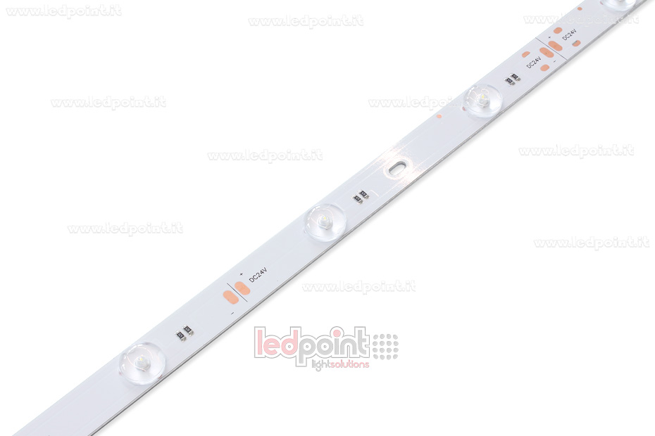 Bande LED en aluminium 2835 24V IP20 6000-7000K