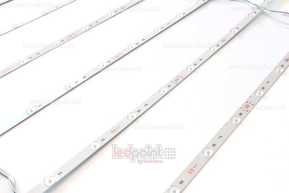 Bande LED en aluminium 2835 24V IP20 6000-7000K