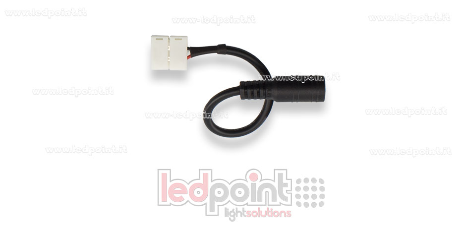 Connecteur pour jonction pour 2835 et 5050 Ruban Led (10mm) monochrome, 20-22 AWG 6A, avec connecteur 25mm