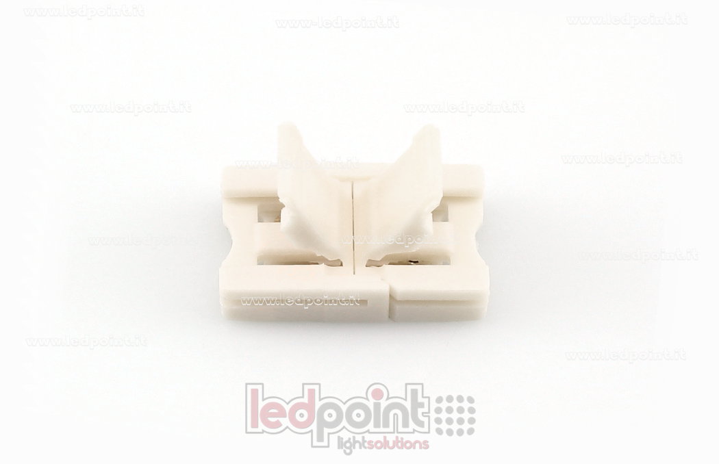 Connecteur pour jonction pour 2835 et 5050 rubans led monochromes (PCB 10mm), version réduite Connecteur pour jonction pour 2835 et 5050 rubans led monochromes (PCB 10mm), version réduite