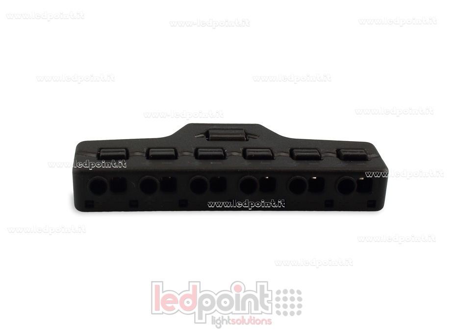 Connecteur rapide à 6 sorties pour deux câbles