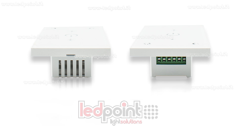 Dimmer RF da parete, scatola 503, con telecomando 2.4 GHz 12/24V 3ch*4A CT-MON-122-RF245 Dimmer RF da parete, scatola 503, con telecomando 2.4 GHz 12/24V 3ch*4A CT-MON-122-RF245