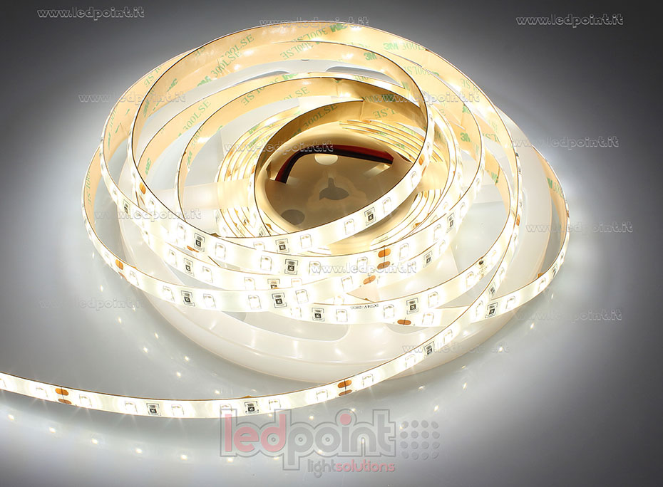Ruban led 2835 24V IP53 3350-3550K 60led/m