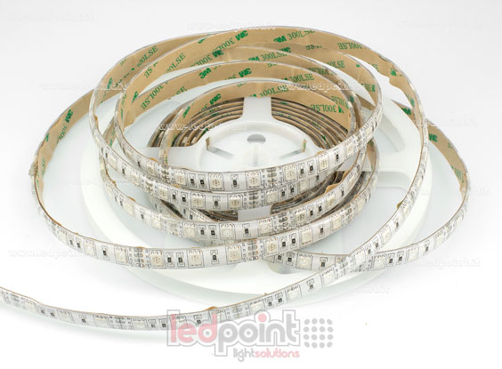 Ruban led 5050 12V IP53 RGB 60led/m D52-RGB-60521
 