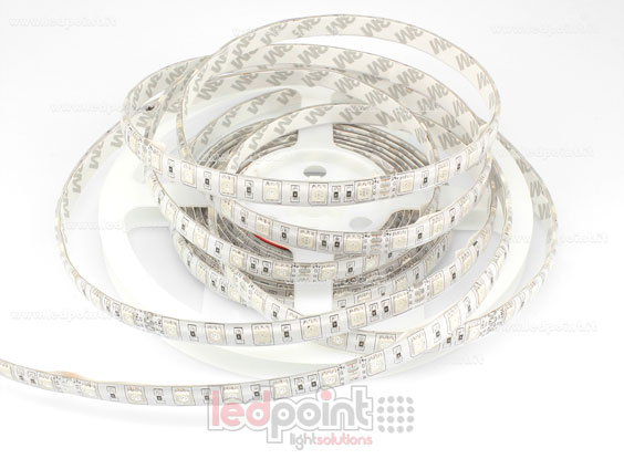 Ruban led 5050 24V IP53 RGB 60led/m D52-RGB-60522
 