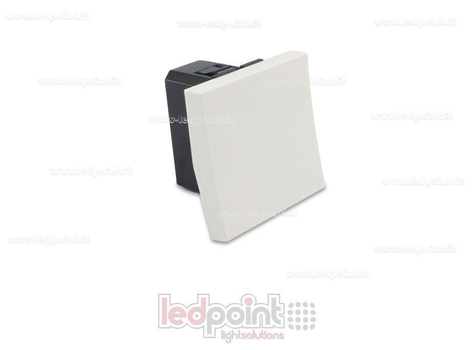 Bouton variateur, blanc, auto-alimenté Bouton variateur, blanc, auto-alimenté