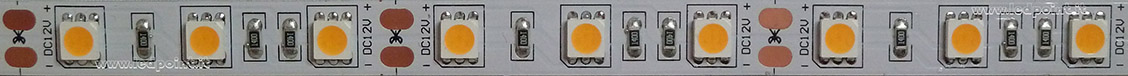 Ruban led 5050 12V IP20 2600-2800K 60led/m F52-260-60521
Ruban led 5050 12V IP20 2600-2800K 60led/m F52-260-60521