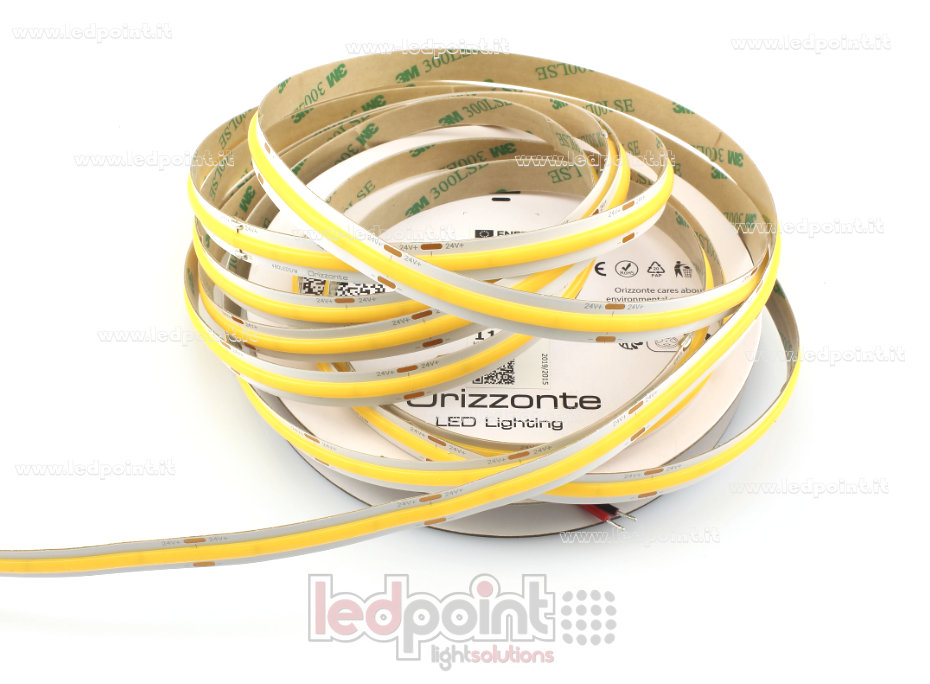 Ruban led COB 24V IP20 2700K 480led/m