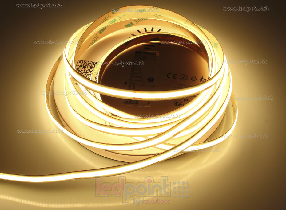 Ruban led COB 24V IP20 2700K 480led/m