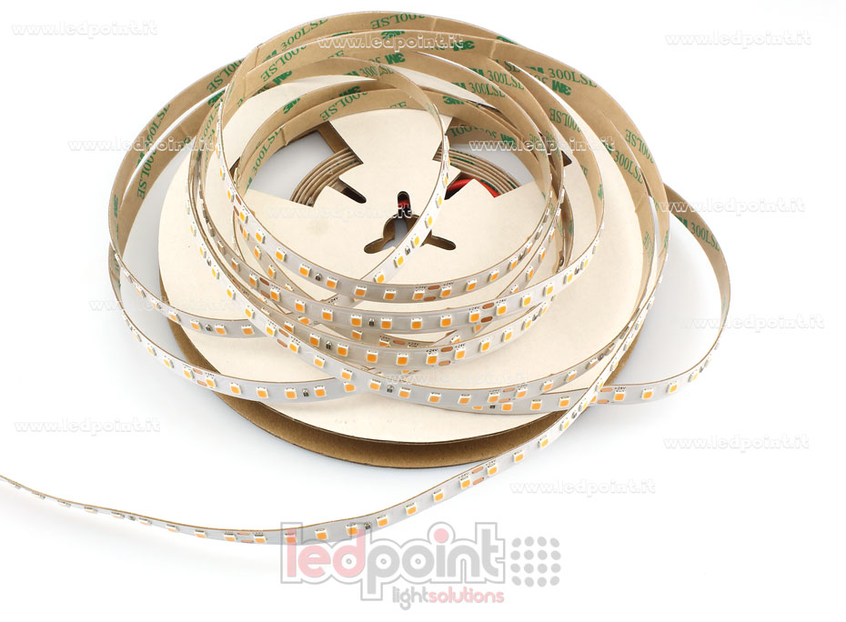 Ruban led 2835 24V IP20 3400-3850K 128led/m F52-35s-x1288U2/17
 