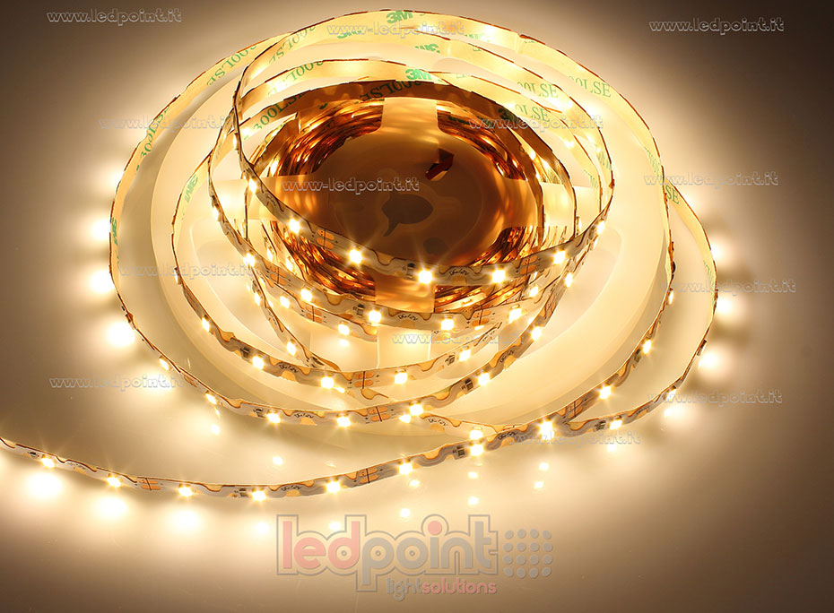 Ruban led 2835 12V IP20 3000K 3step 60led/m