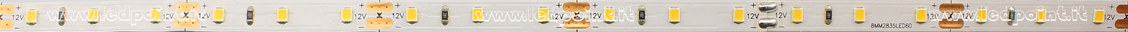 Ruban led 2835 12V IP20 2900-3100K 60led/m Ruban led 2835 12V IP20 2900-3100K 60led/m