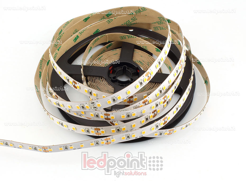 Ruban led 2835 24V IP20 2900-3100K 120led/m