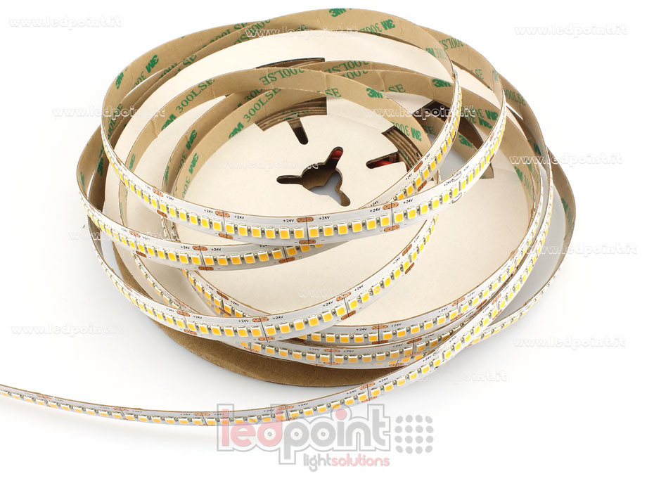 Ruban led 2835 24V IP20 2900-3100K 240led/m