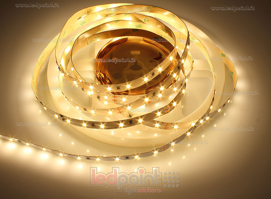 Ruban led 2835 24V IP20 2900-3000K 60led/m F52-290-60822
 