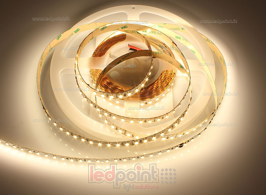 Ruban led 2835 24V IP20 2900-3000K 120led/m F52-290-A0822
 
