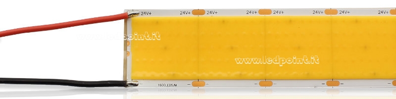 Ruban led COB 24V IP20 3000K 1600led/m Ruban led COB 24V IP20 3000K 1600led/m