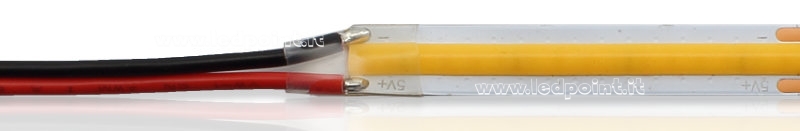 Ruban led COB 5V IP20 3000K 320led/m Ruban led COB 5V IP20 3000K 320led/m