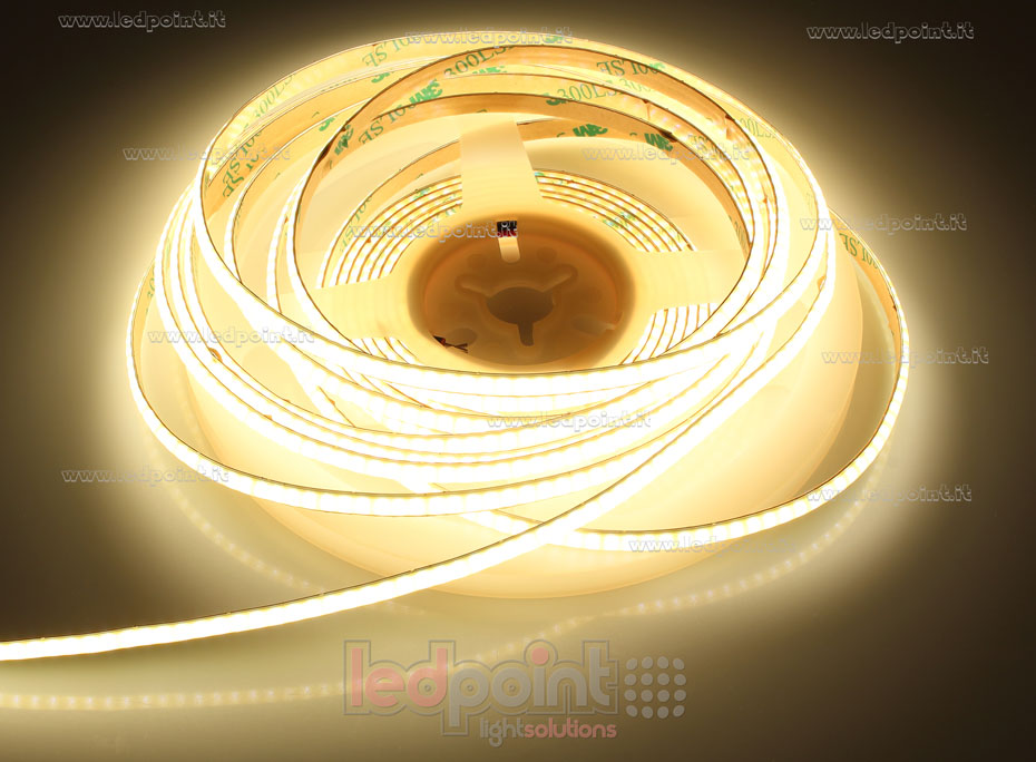 Ruban led COB 24V IP20 3000K 320led/m F52-300-320OS2-W5
 