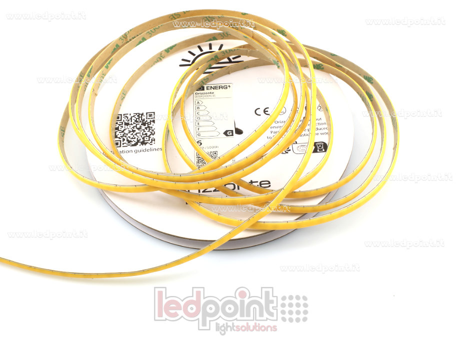 Ruban led COB 12V IP20 3000K 400led/m