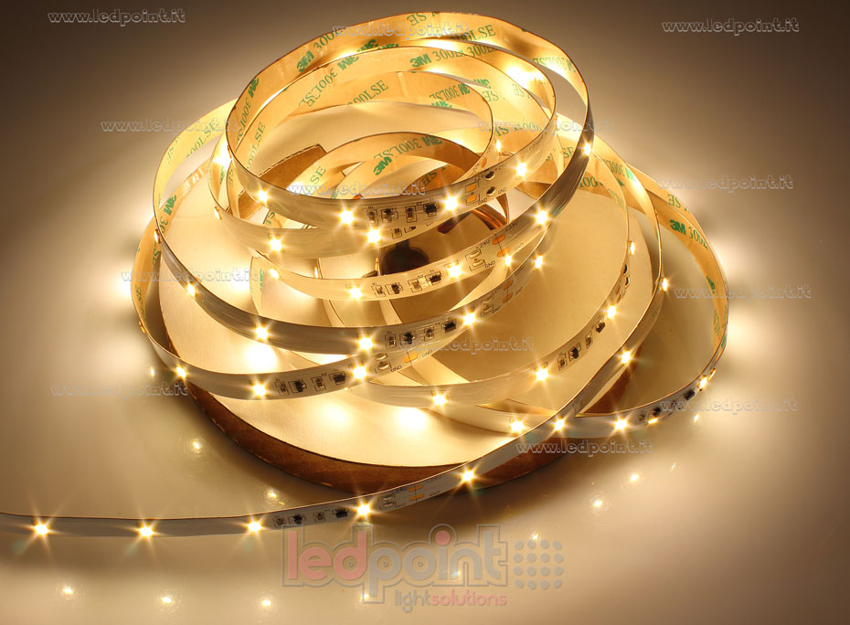 Ruban led 2835 24V IP20 3000K 3step 36led/m