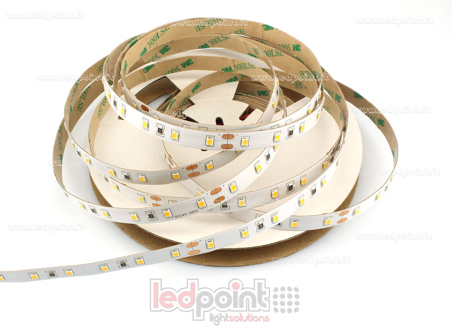 Ruban led 2835 24V IP65 3000K 3step 60led/m