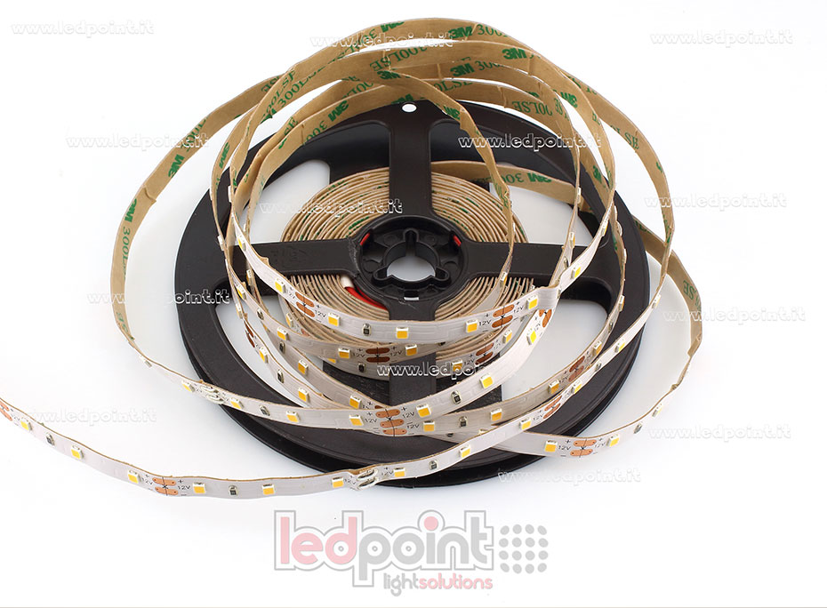 Ruban led 2835 12V IP20 3000K 3step 60led/m