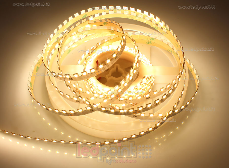 Ruban led 2835 24V IP20 3000K 3step 120led/m