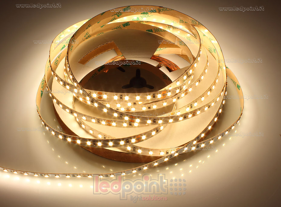Ruban led 2835 24V IP20 3000K 3step 120led/m