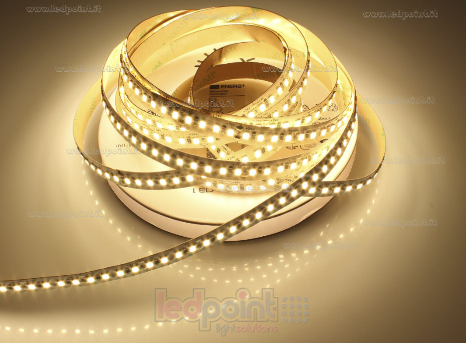 Ruban led 2835 24V IP20 3000K 3step 160led/m