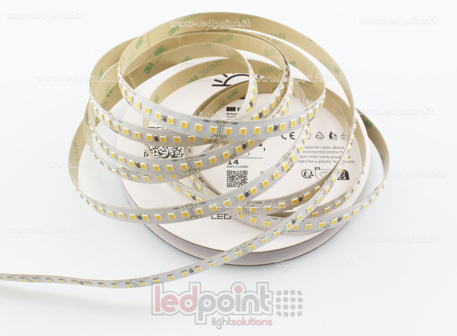 Ruban led 2835 24V IP20 3000K 3step 160led/m