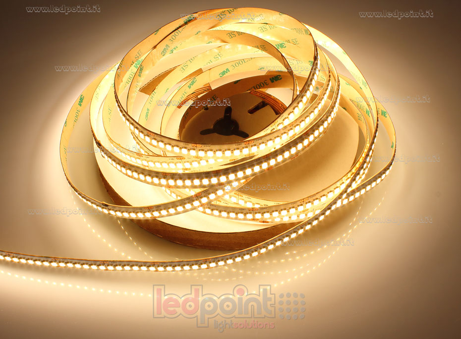 Ruban led 2835 24V IP65 3000K 3step 240led/m