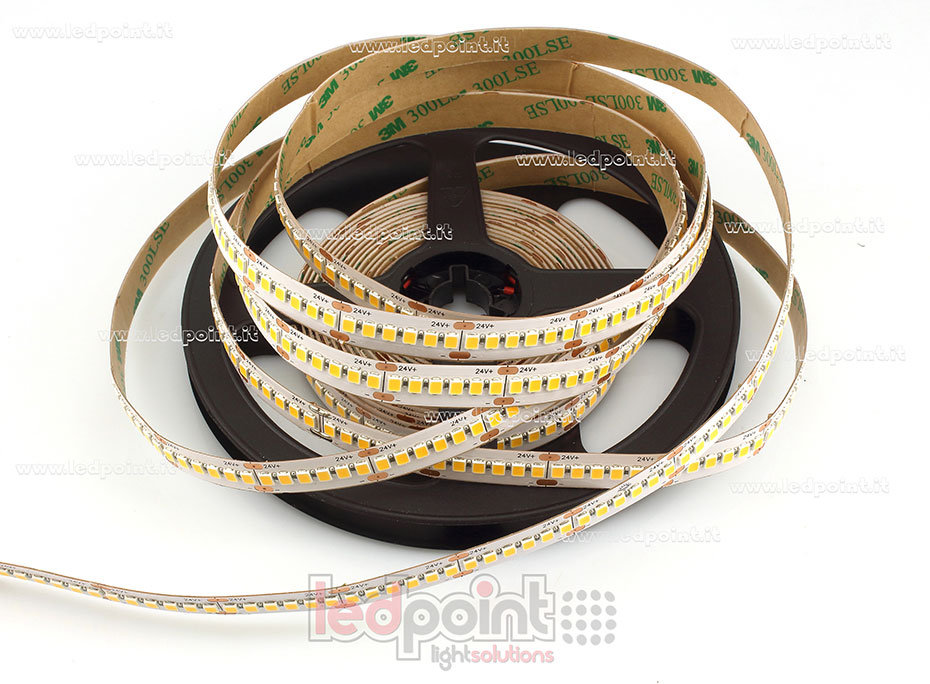 Ruban led 2835 24V IP20 3000K 3step 240led/m