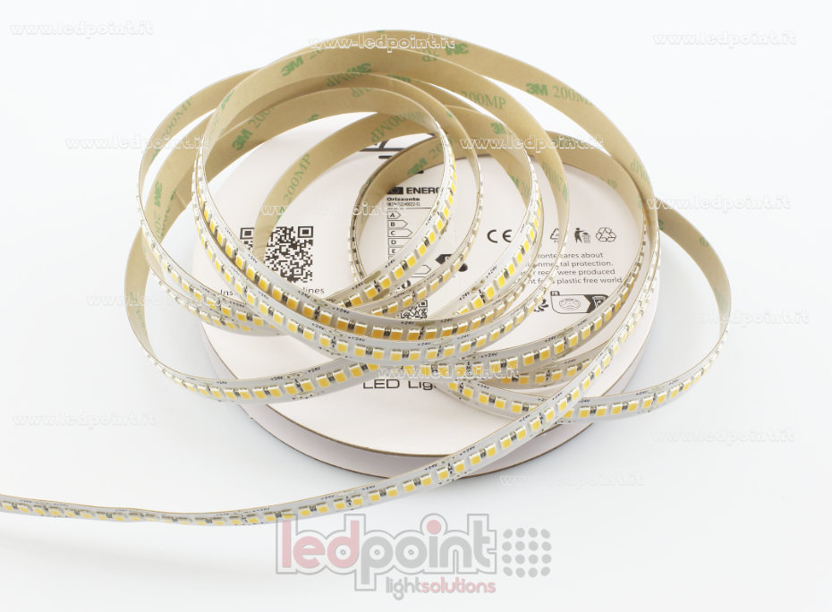 Ruban led 2835 24V IP20 3000K 3step 240led/m