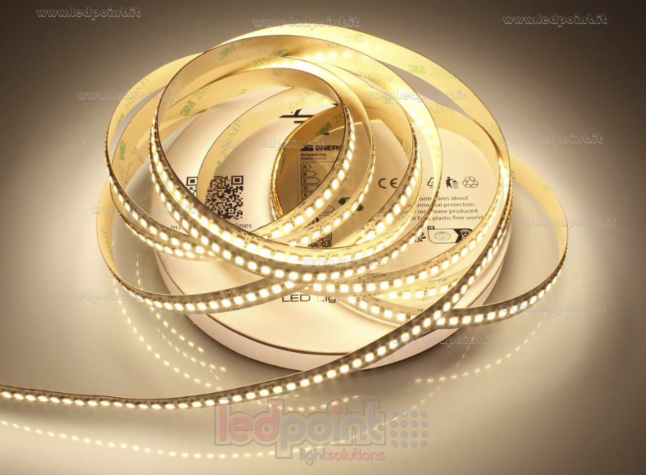 Ruban led 2835 24V IP20 3000K 3step 240led/m