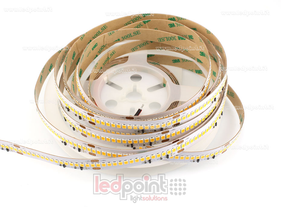 Ruban led 2835 48V IP20 3000K 3step 256led/m