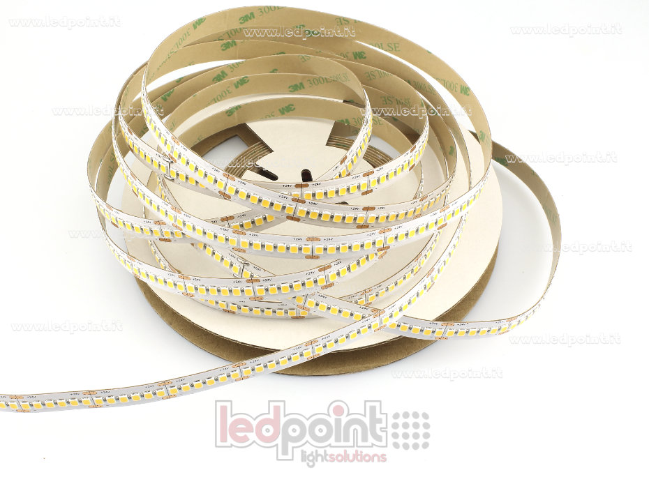 Ruban led 2835 24V IP20 3500K 3step 240led/m