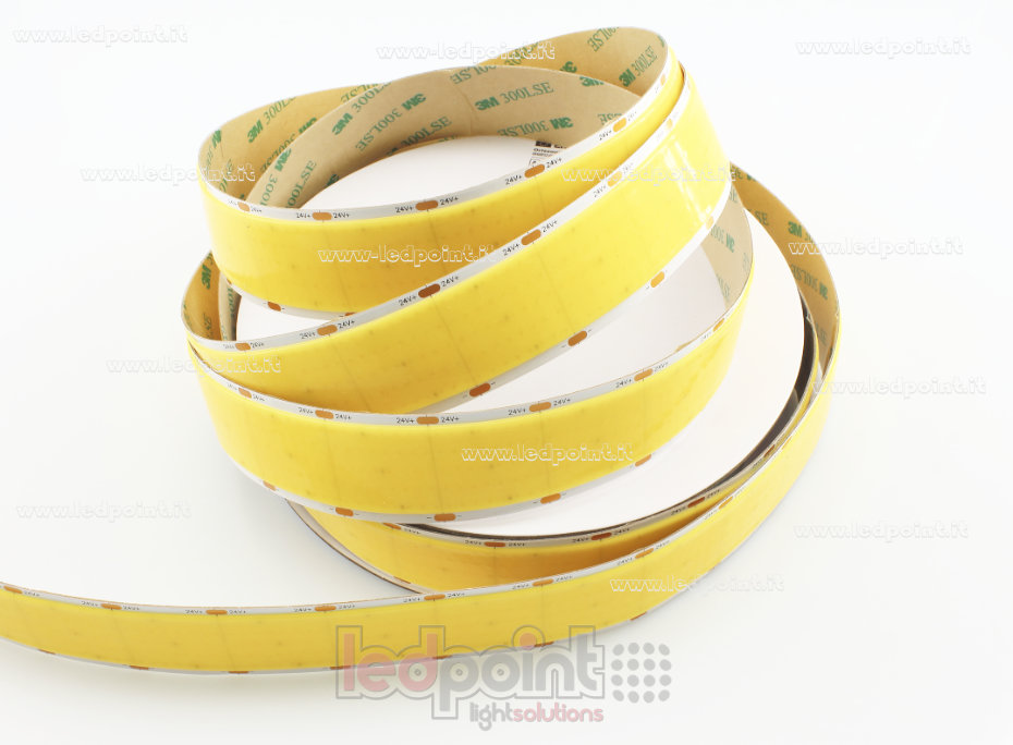Ruban led COB 24V IP20 4000K 1600led/m