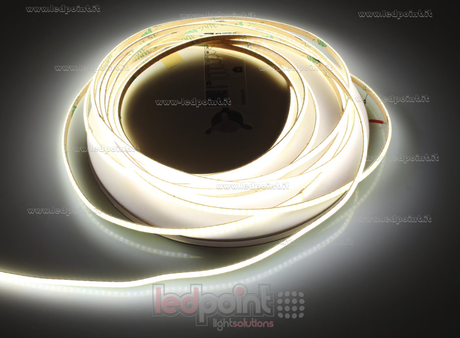 Ruban led COB 24V IP20 4000K 384led/m