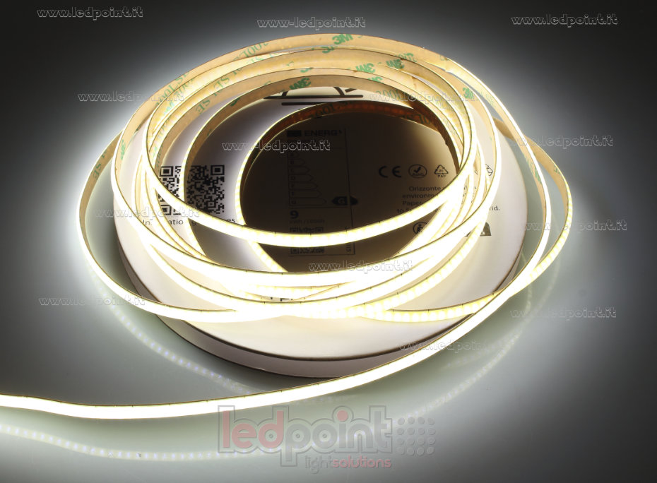 Ruban led COB 12V IP20 4000K 400led/m