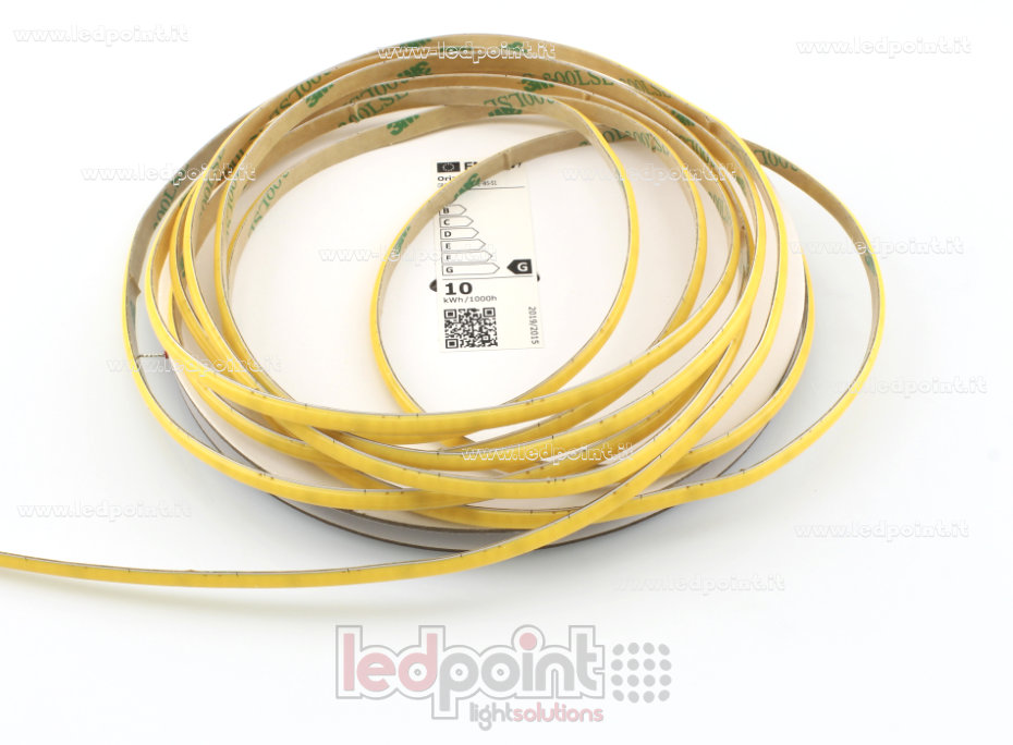 Ruban led COB 24V IP20 4000K 400led/m