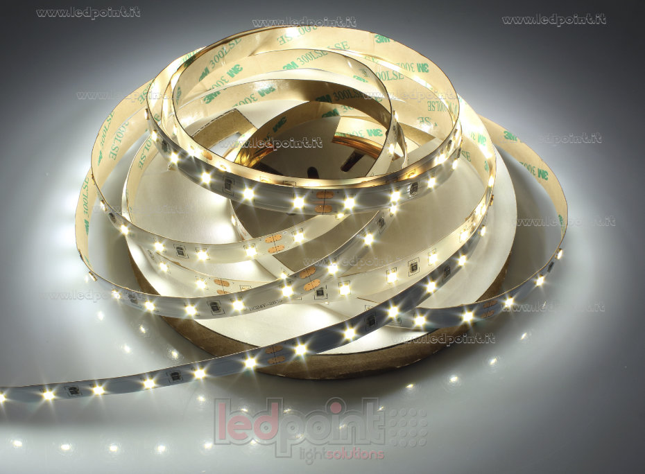 Ruban led 2835 24-48 V IP20 4000K 3step 60led/m