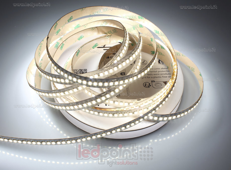 Ruban led 2835 24V IP20 4000K 3step 238led/m