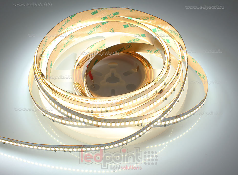 Ruban led 2835 48V IP20 4000K 3step 256led/m