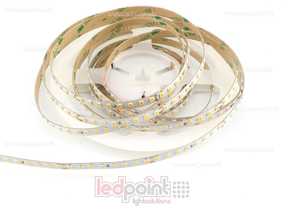 Ruban led 2835 24V IP20 4000K 3step 128led/m