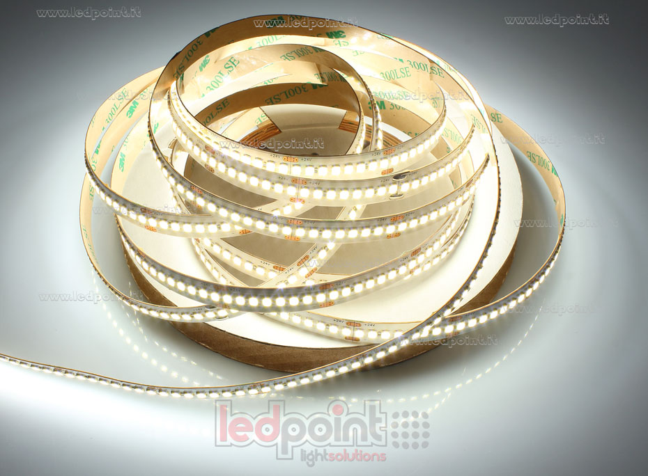 Ruban led 2835 24V IP20 4000K 3step 240led/m